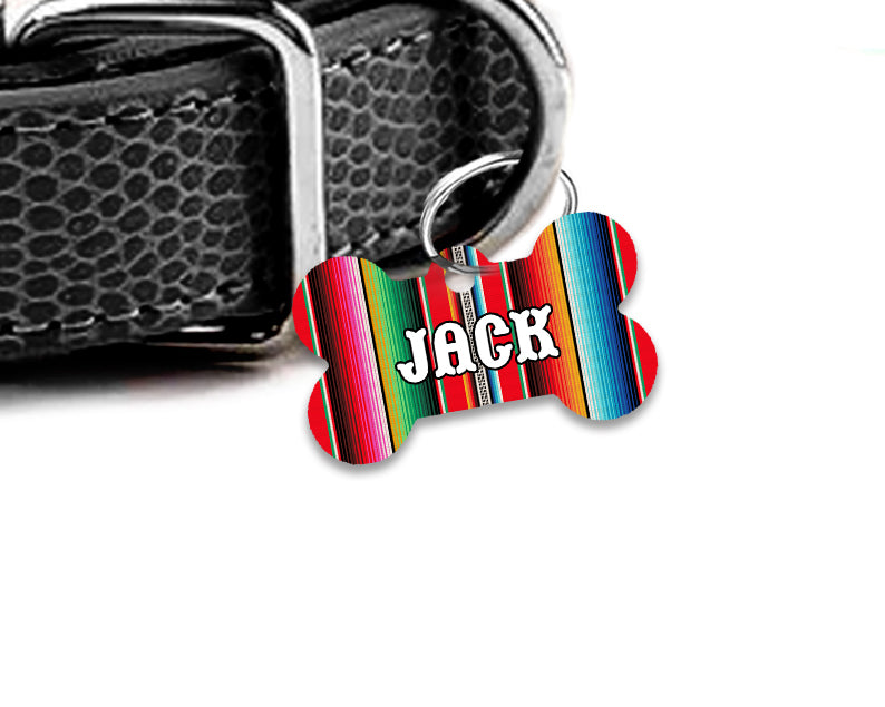 Pet ID Tag | Festive Serape